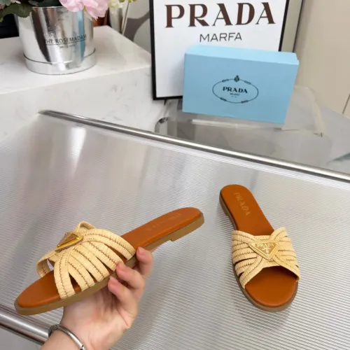Replica Prada Slippers For Women #1442066 $96.00 USD for Wholesale