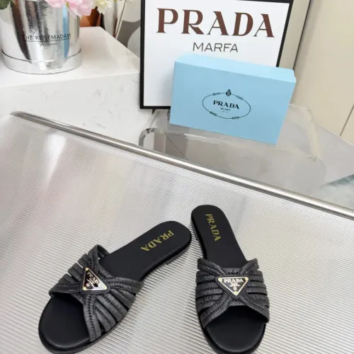 Replica Prada Slippers For Women #1442067 $96.00 USD for Wholesale