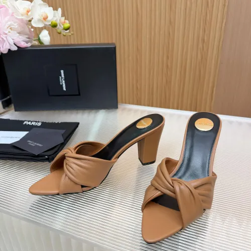Replica Yves Saint Laurent YSL Slippers For Women #1442069 $96.00 USD for Wholesale