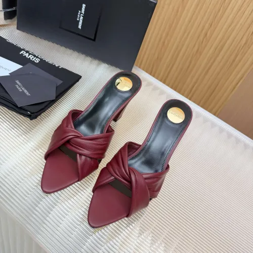 Replica Yves Saint Laurent YSL Slippers For Women #1442070 $96.00 USD for Wholesale