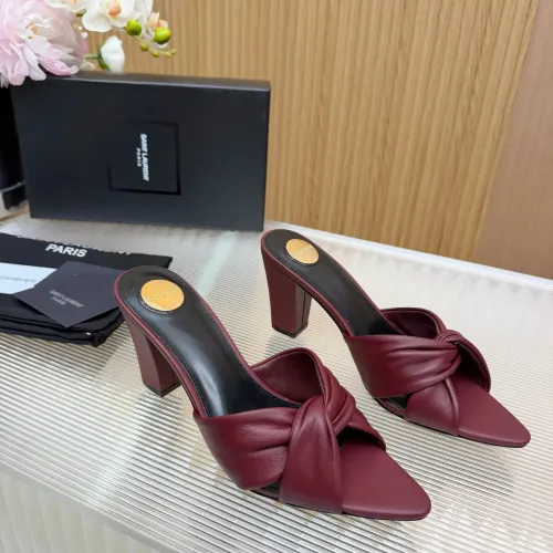 Replica Yves Saint Laurent YSL Slippers For Women #1442070 $96.00 USD for Wholesale