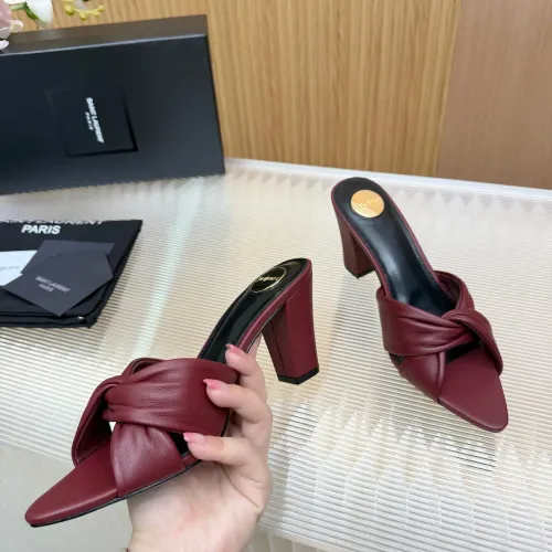 Replica Yves Saint Laurent YSL Slippers For Women #1442070 $96.00 USD for Wholesale