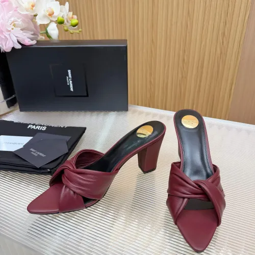 Replica Yves Saint Laurent YSL Slippers For Women #1442070 $96.00 USD for Wholesale