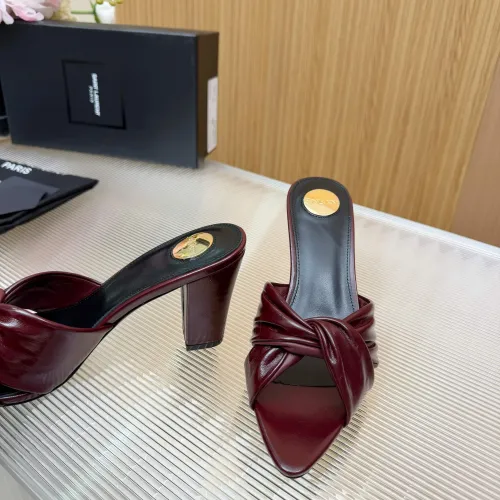 Replica Yves Saint Laurent YSL Slippers For Women #1442071 $96.00 USD for Wholesale