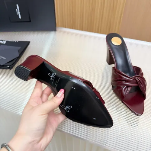 Replica Yves Saint Laurent YSL Slippers For Women #1442071 $96.00 USD for Wholesale