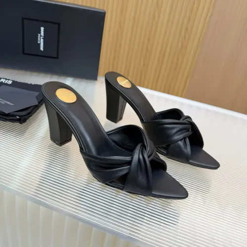 Replica Yves Saint Laurent YSL Slippers For Women #1442072 $96.00 USD for Wholesale
