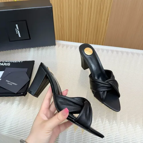 Replica Yves Saint Laurent YSL Slippers For Women #1442072 $96.00 USD for Wholesale