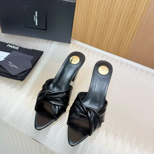 Replica Yves Saint Laurent YSL Slippers For Women #1442073 $96.00 USD for Wholesale