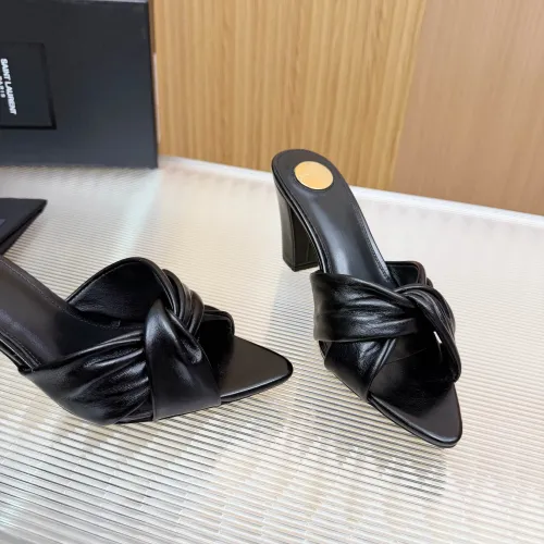 Replica Yves Saint Laurent YSL Slippers For Women #1442073 $96.00 USD for Wholesale