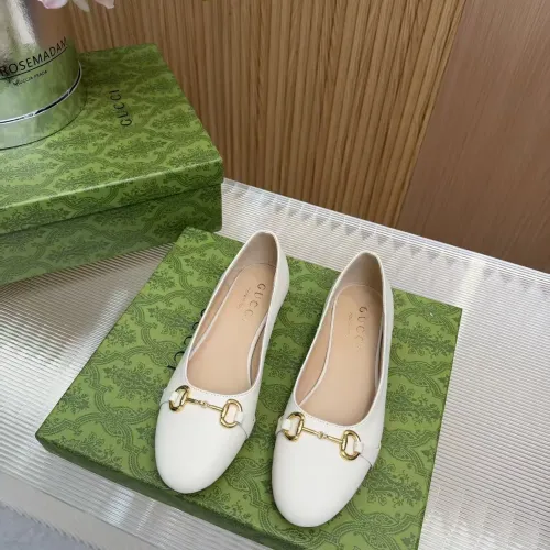 Replica Gucci Flat Shoes For Women #1442081 $92.00 USD for Wholesale