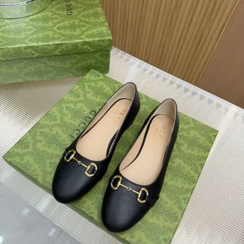 Replica Gucci Flat Shoes For Women #1442082 $92.00 USD for Wholesale