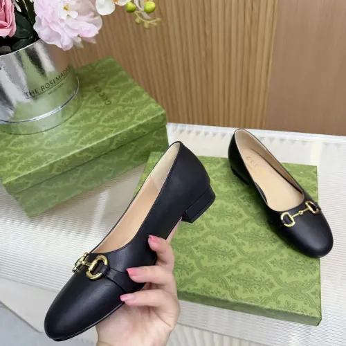 Replica Gucci Flat Shoes For Women #1442082 $92.00 USD for Wholesale