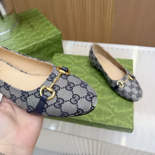 Replica Gucci Flat Shoes For Women #1442085 $92.00 USD for Wholesale