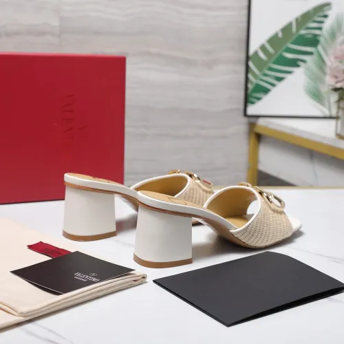 Replica Valentino Slippers For Women #1442088 $105.00 USD for Wholesale