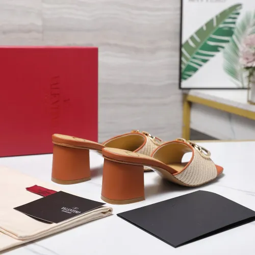 Replica Valentino Slippers For Women #1442089 $105.00 USD for Wholesale