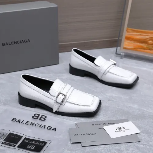 Replica Balenciaga Leather Shoes For Women #1442097 $128.00 USD for Wholesale