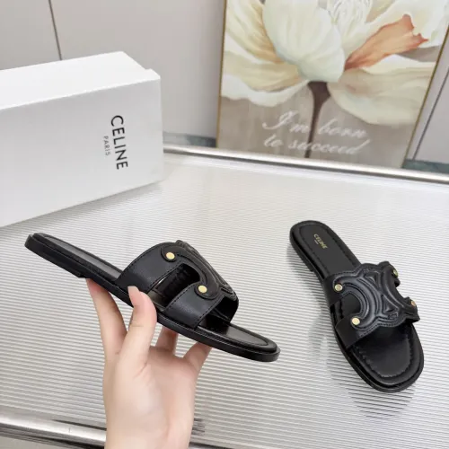 Replica Celine Slippers For Women #1442106 $85.00 USD for Wholesale