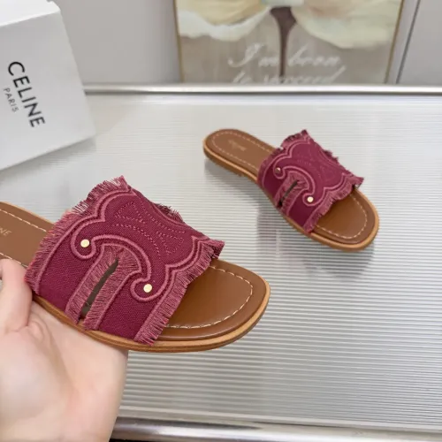 Replica Celine Slippers For Women #1442116 $85.00 USD for Wholesale
