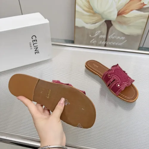 Replica Celine Slippers For Women #1442116 $85.00 USD for Wholesale