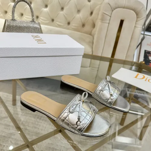Replica Christian Dior Slippers For Women #1442131 $82.00 USD for Wholesale