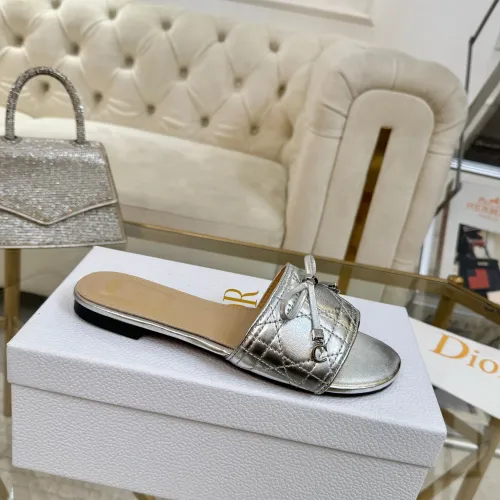 Replica Christian Dior Slippers For Women #1442131 $82.00 USD for Wholesale