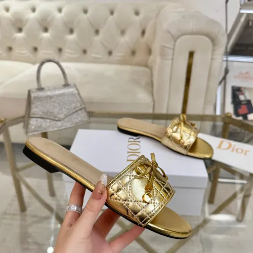Replica Christian Dior Slippers For Women #1442132 $82.00 USD for Wholesale