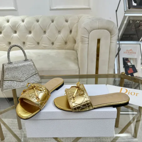 Replica Christian Dior Slippers For Women #1442132 $82.00 USD for Wholesale