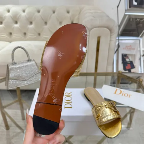 Replica Christian Dior Slippers For Women #1442132 $82.00 USD for Wholesale