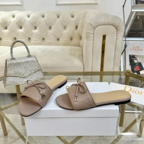 Replica Christian Dior Slippers For Women #1442134 $82.00 USD for Wholesale