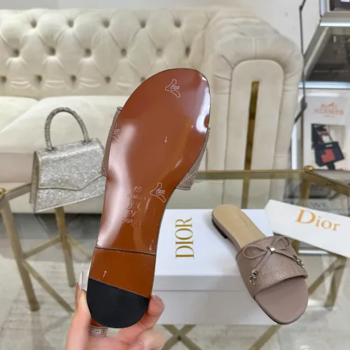 Replica Christian Dior Slippers For Women #1442134 $82.00 USD for Wholesale