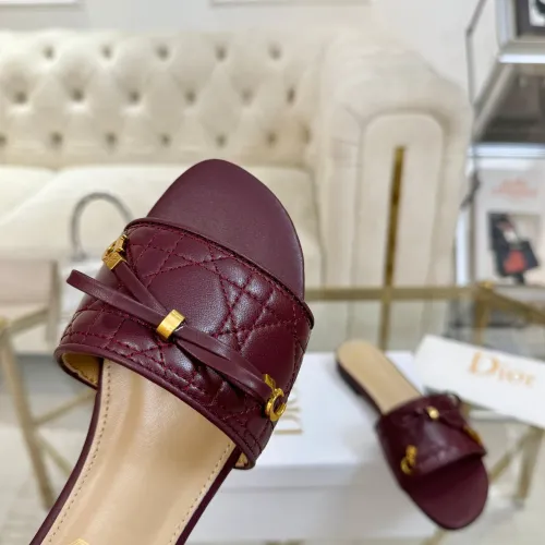 Replica Christian Dior Slippers For Women #1442135 $82.00 USD for Wholesale