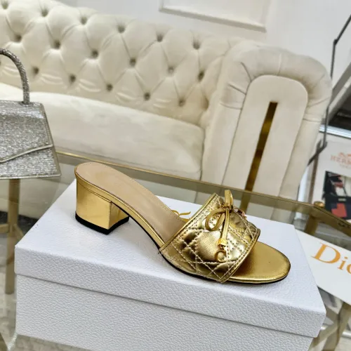 Replica Christian Dior Slippers For Women #1442138 $88.00 USD for Wholesale