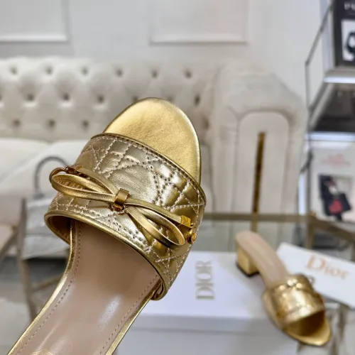 Replica Christian Dior Slippers For Women #1442138 $88.00 USD for Wholesale