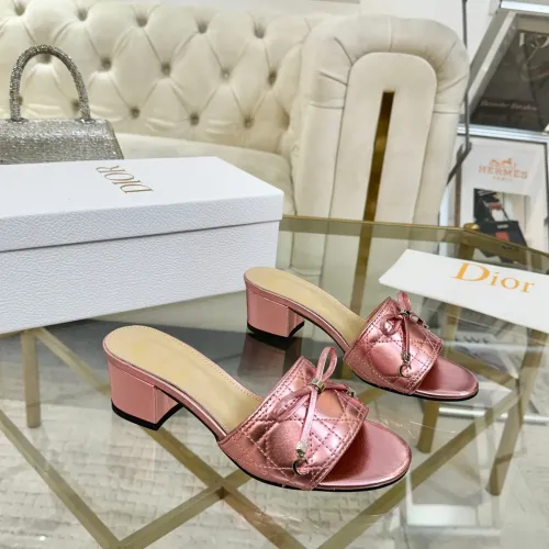 Replica Christian Dior Slippers For Women #1442139 $88.00 USD for Wholesale