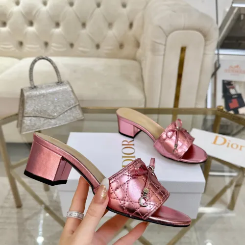 Replica Christian Dior Slippers For Women #1442139 $88.00 USD for Wholesale