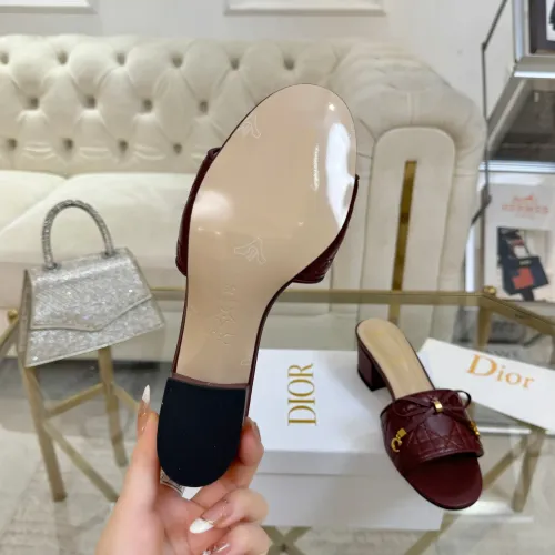 Replica Christian Dior Slippers For Women #1442140 $88.00 USD for Wholesale