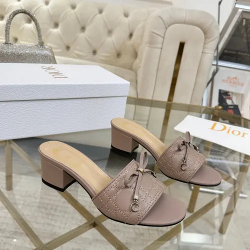 Replica Christian Dior Slippers For Women #1442141 $88.00 USD for Wholesale