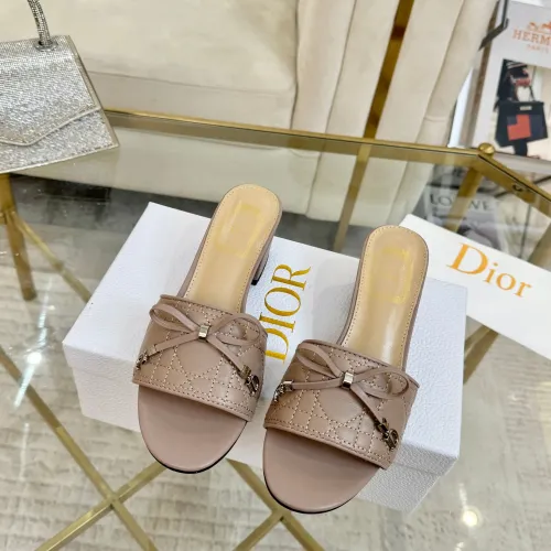 Replica Christian Dior Slippers For Women #1442141 $88.00 USD for Wholesale