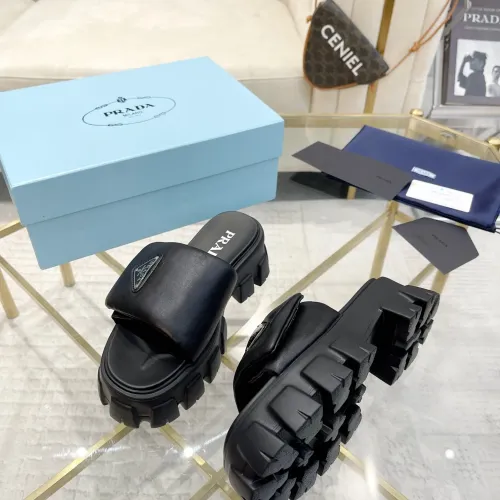 Replica Prada Slippers For Women #1442211 $85.00 USD for Wholesale