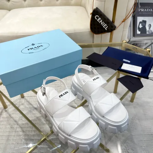 Replica Prada Sandal For Women #1442212 $88.00 USD for Wholesale