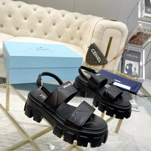 Replica Prada Sandal For Women #1442213 $88.00 USD for Wholesale