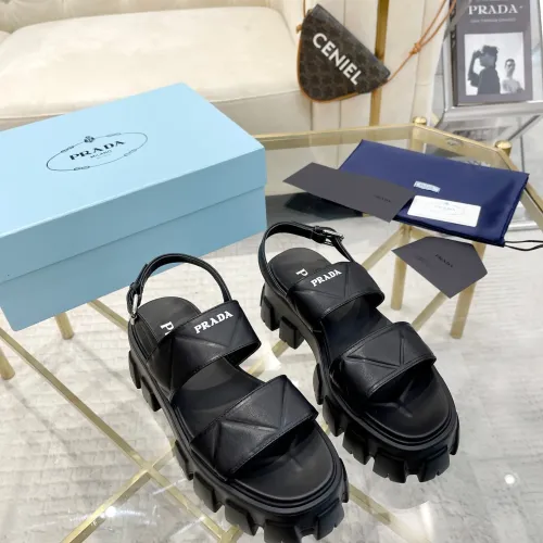 Replica Prada Sandal For Women #1442213 $88.00 USD for Wholesale