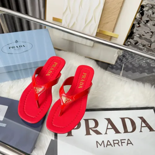 Replica Prada Slippers For Women #1442219 $96.00 USD for Wholesale