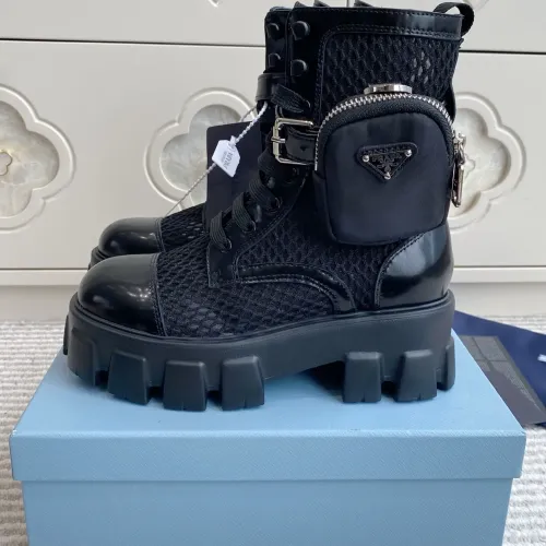 Replica Prada Boots For Women #1442228 $128.00 USD for Wholesale