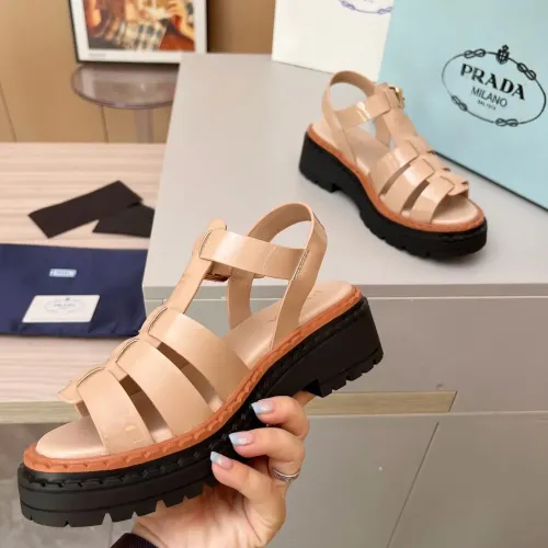 Replica Prada Sandal For Women #1442242 $85.00 USD for Wholesale