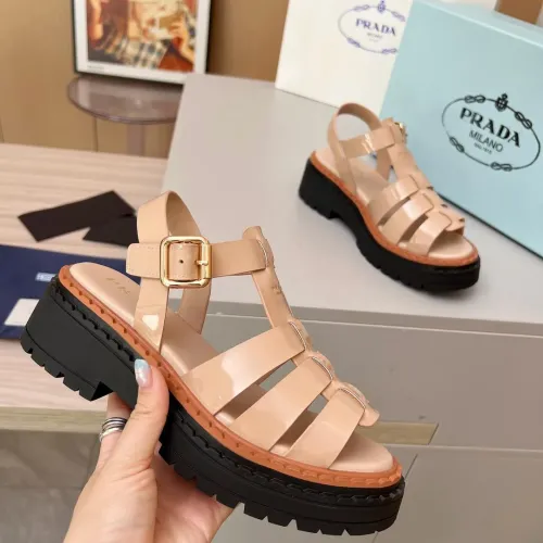 Replica Prada Sandal For Women #1442242 $85.00 USD for Wholesale