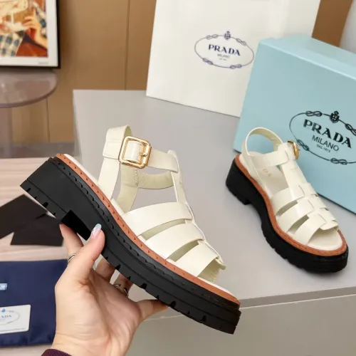 Replica Prada Sandal For Women #1442243 $85.00 USD for Wholesale