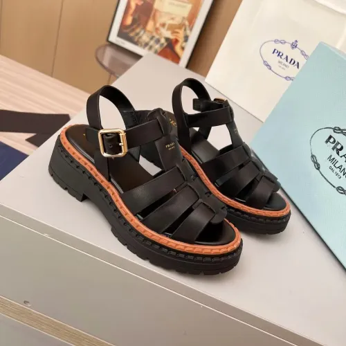 Replica Prada Sandal For Women #1442246 $85.00 USD for Wholesale