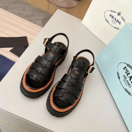 Replica Prada Sandal For Women #1442246 $85.00 USD for Wholesale