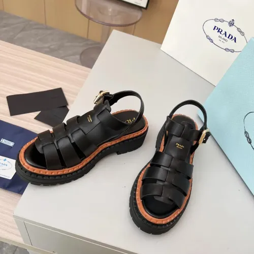 Replica Prada Sandal For Women #1442246 $85.00 USD for Wholesale